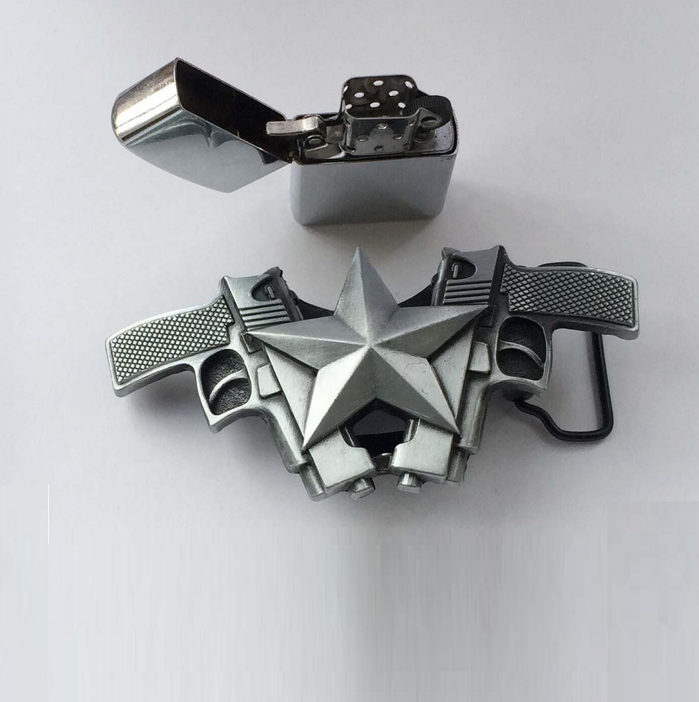 Fashion Trend Personality Pentagram Belt Buckle