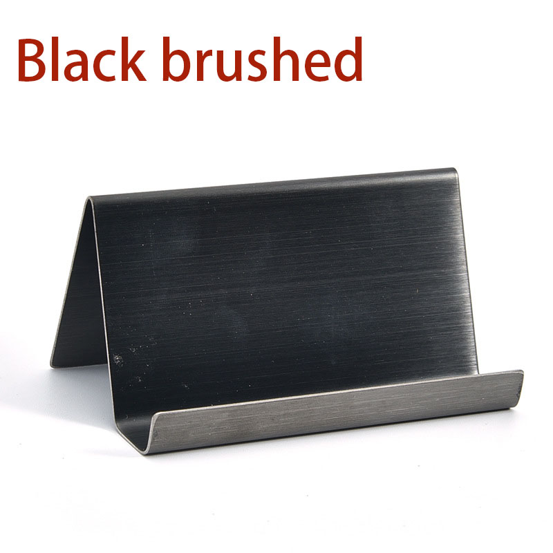 Black brushed