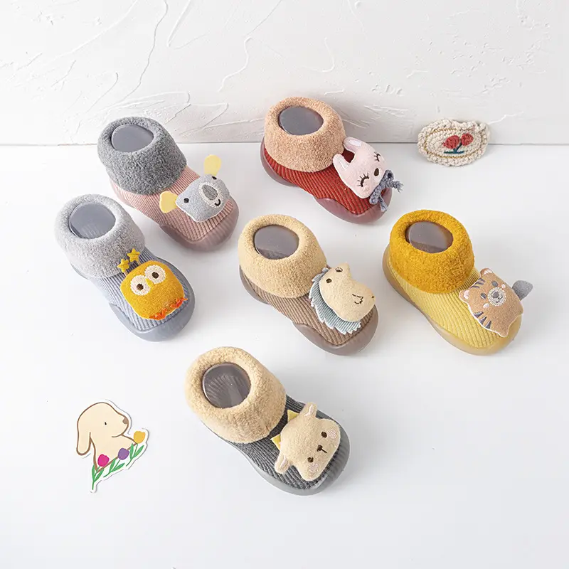 Baby Toddler Floor Socks Cartoon Doll Non-slip