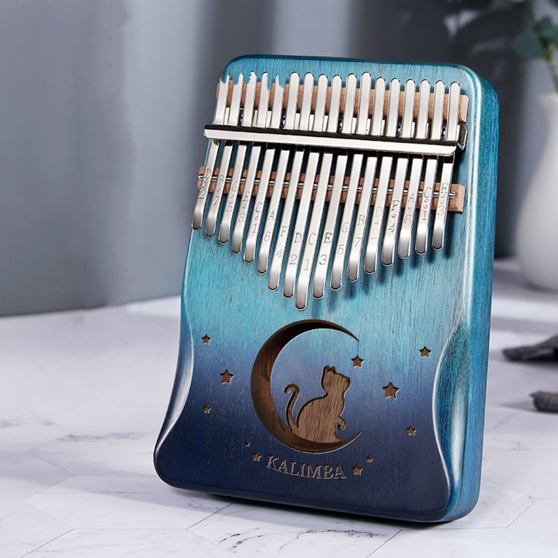 Thumb Harp Carimba 17 Tone Beginners Ancient Style