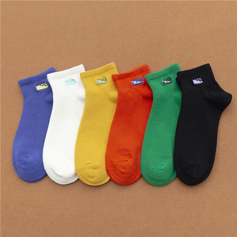 Title 2, Female candy color boat socks