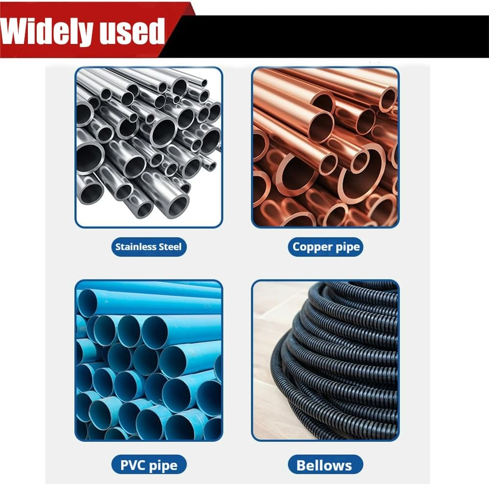 Ratchet-Type Pipe Cutter, One-Hand Fast Pipe Cutting Tool For Copper, Pvc... 2