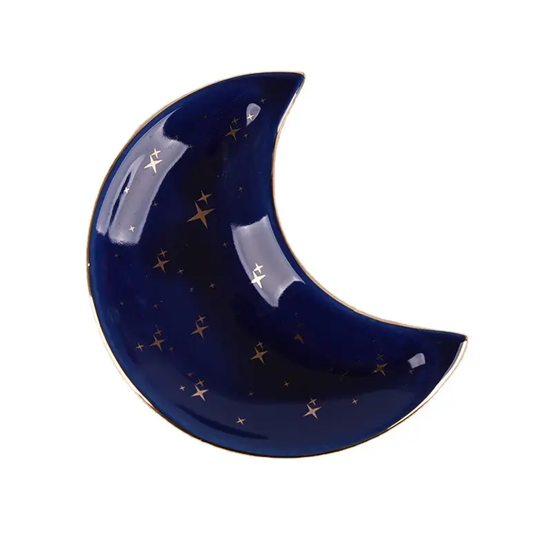 Moon Jewelry Tray Dressing Table Storage Tray Bathroom Decoration