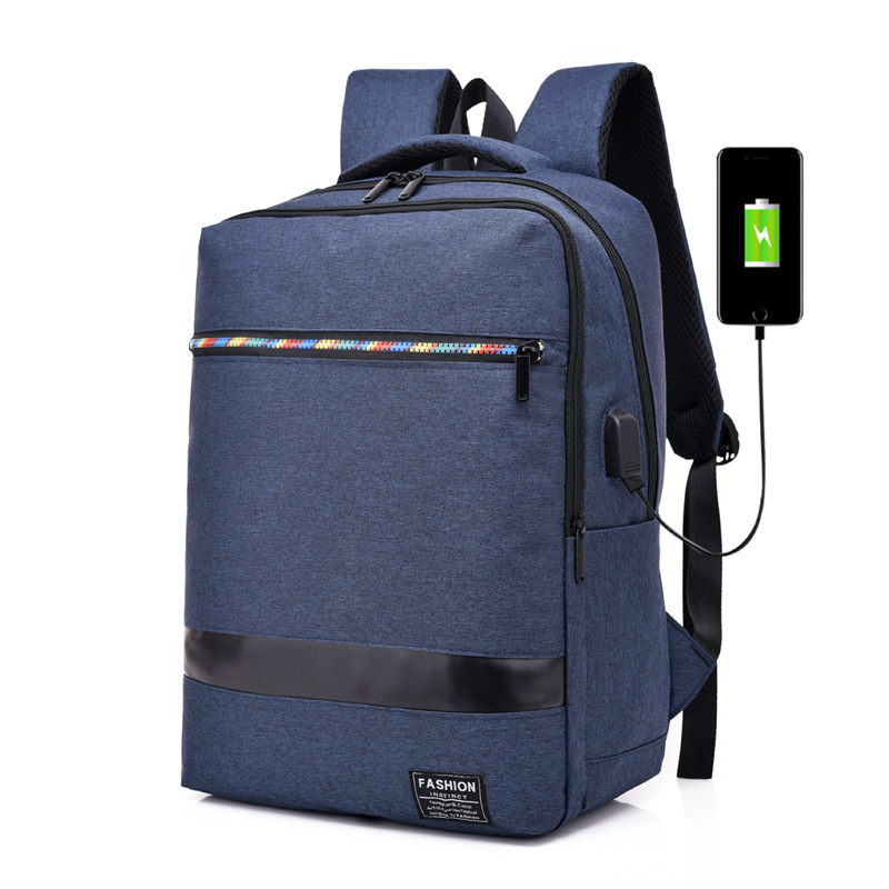 Business Travel Backpack With USB Headphone Jack Computer Bag