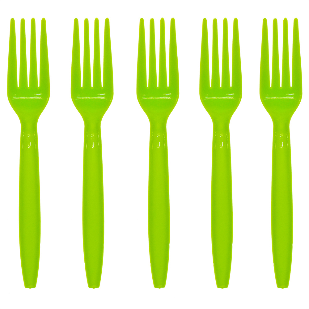 Dark green fork 10PCS