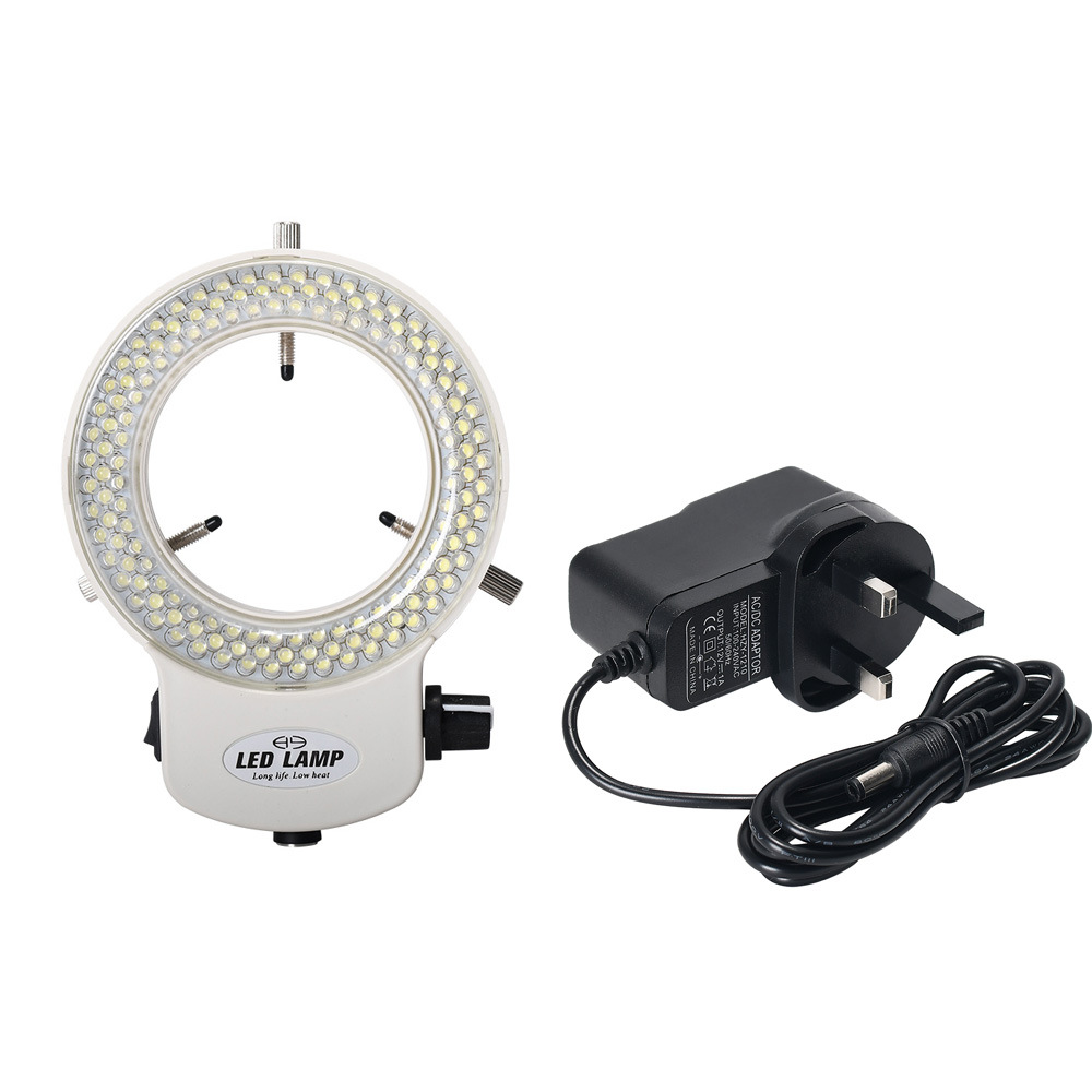 Title 2, 144 Lamp Bead Microscope Led Ring Light Source