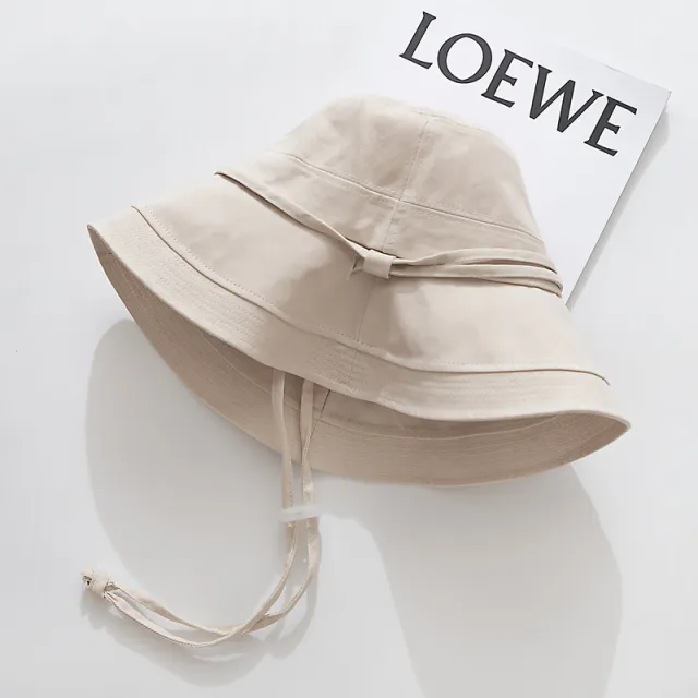 Women's Face Covering Small Big Brim Sun Hat Beige - Shop at LoveMi