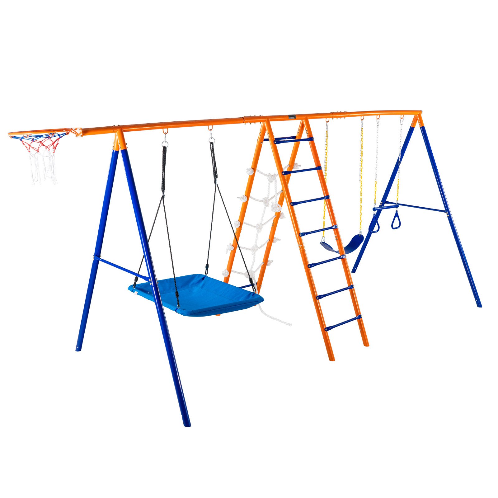 Swing Sets For 6 In 1 Swing Set 440lbs Capacity Metal Swingset — foto 6