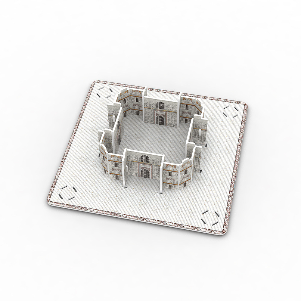 Paper Building Model Three-dimensional Puzzle Toy