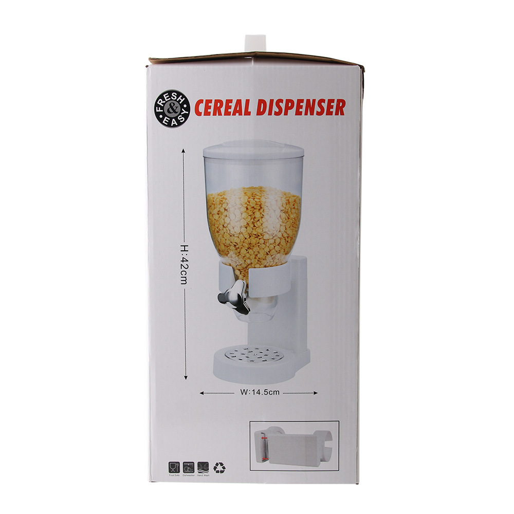 Title 2, Single-head plastic food dispenser oatmeal cere...