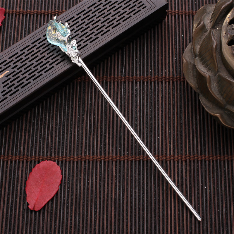 Women's Antique Simple Mulan Accessories Tassel Retro Hanfu Hairpin