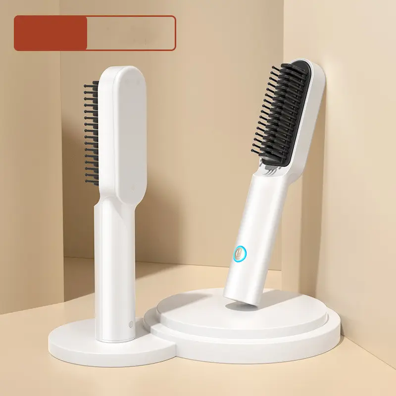 USB Portable Hot Air Comb Rechargable Professional
