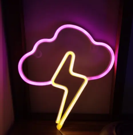 New Style Led Cloud Lightning Neon Light