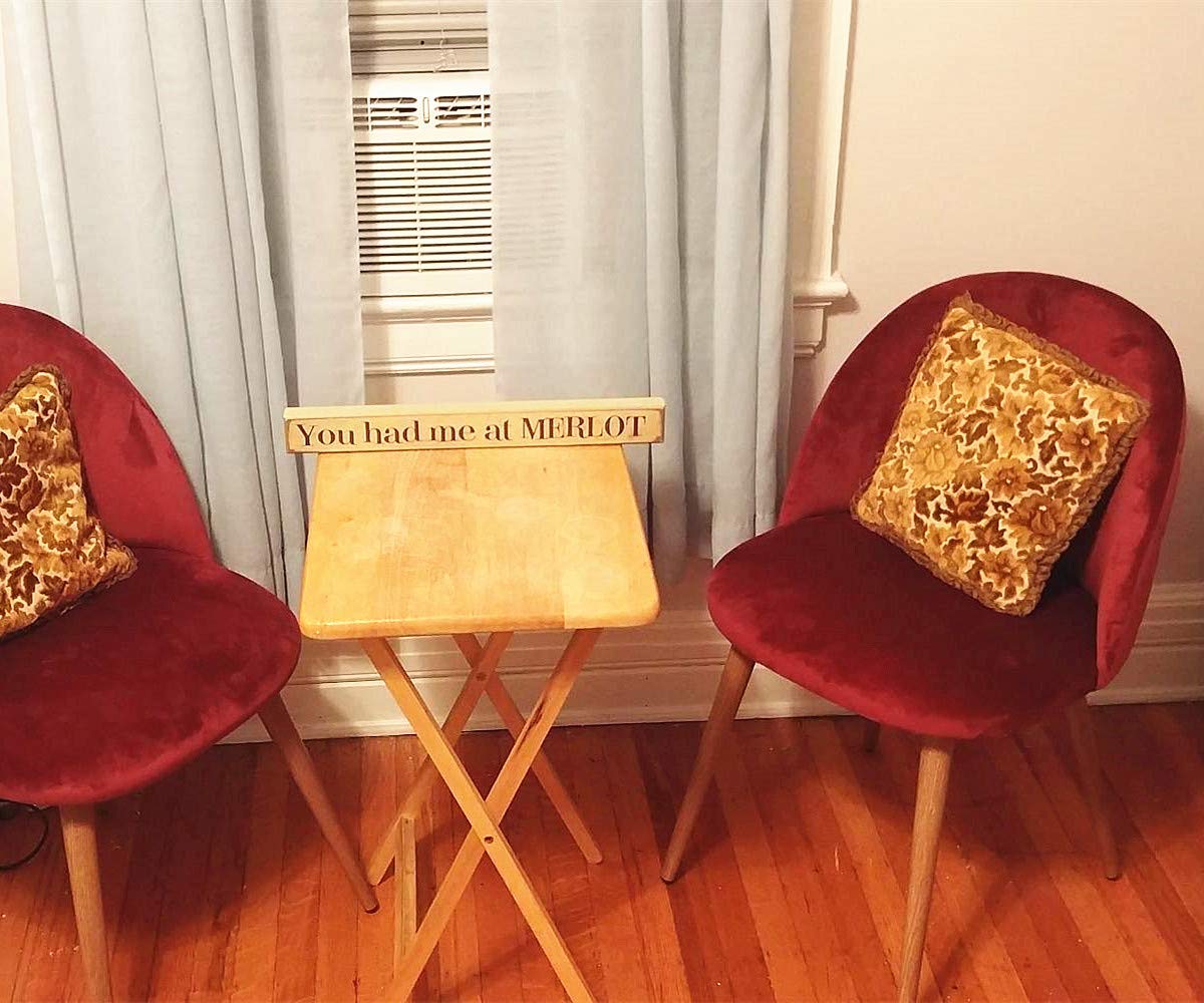 PESARO Velvet Luxury Dining Chairs Set Of 2 Modern Velvet With Wood Legs