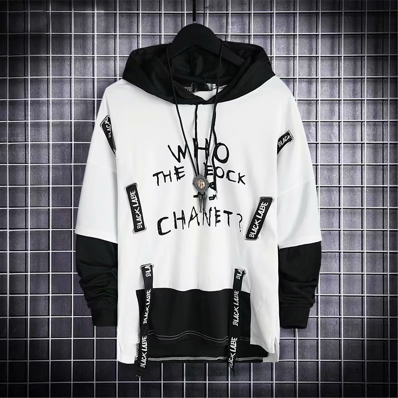 Sweatshirt Men's Korean Style Trendy Loose Hooded Top Clothes