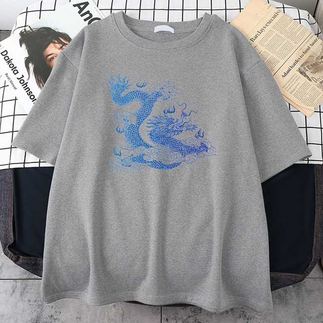 Title 2, Awesome Japanese Dragon Printing Men