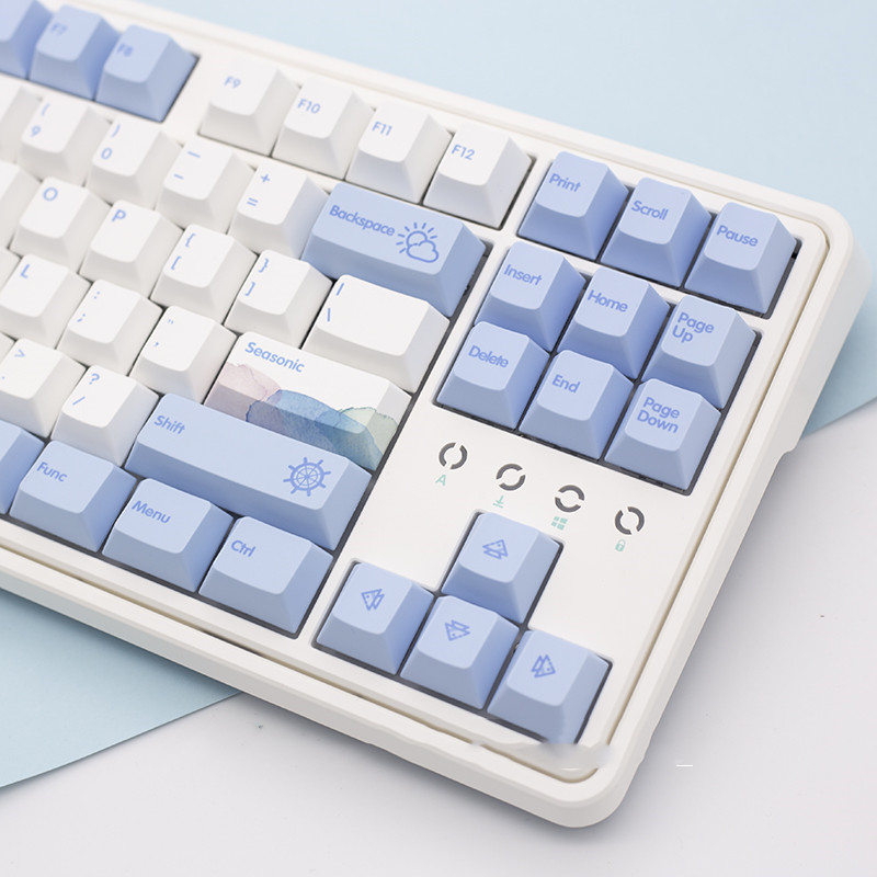 أغطية مفاتيح أصلية بتصميم ارتفاع أصلي وخماسي الأوجه من PBT