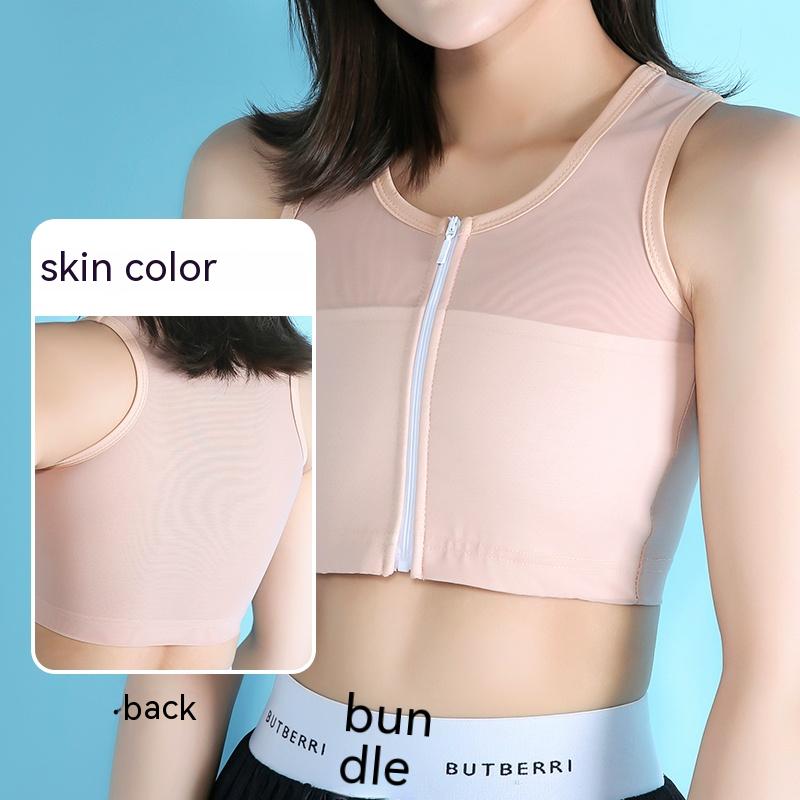 Title 2, Thin Big Breast Contrast Bra