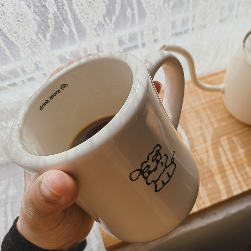 Schnauzer Ceramic Coffee Milk Mug