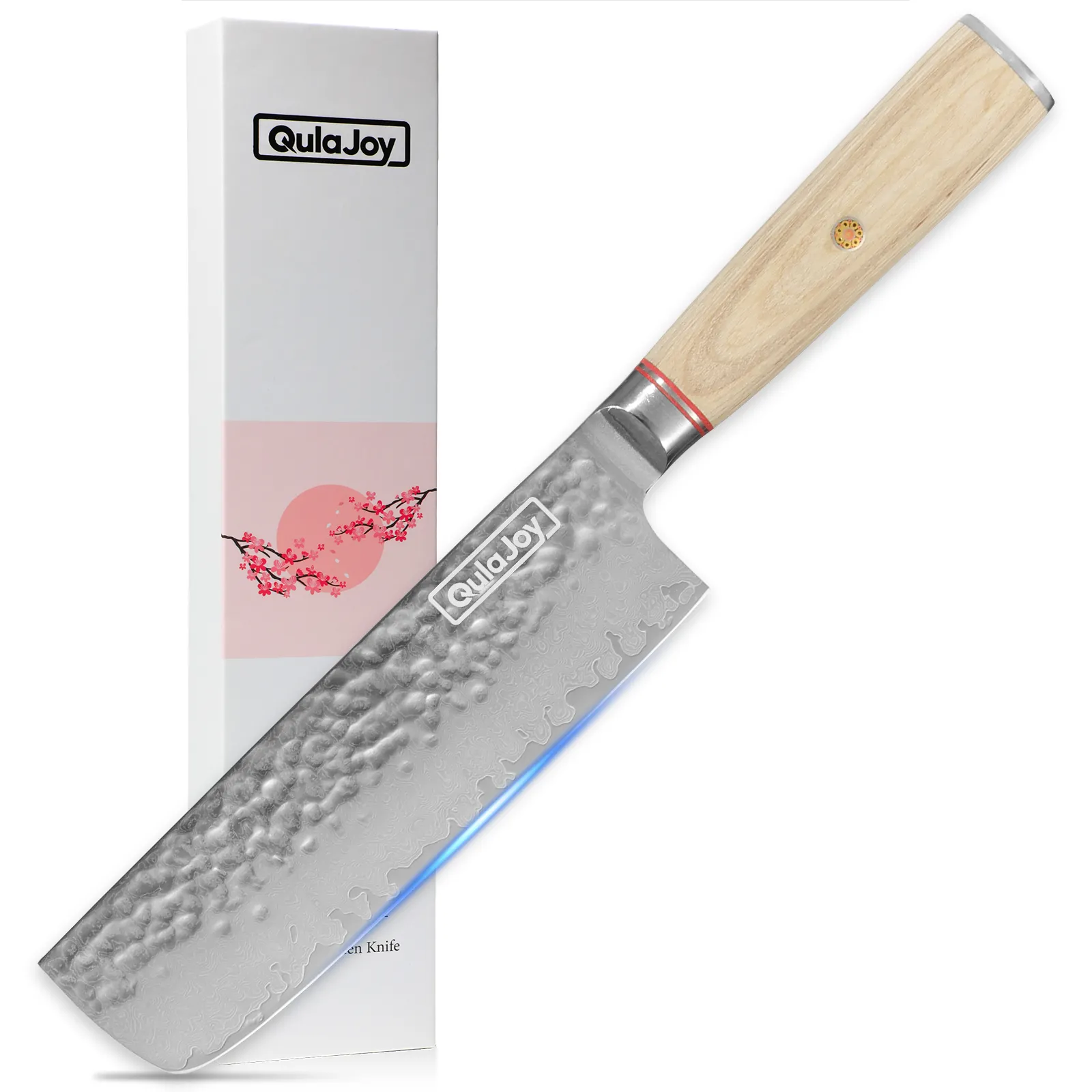 Qulajoy Nakiri Knife 6.9 Inch, Professional Vegetable