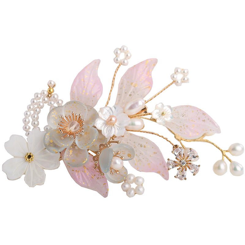 Alloy Hair Crown with Fringe