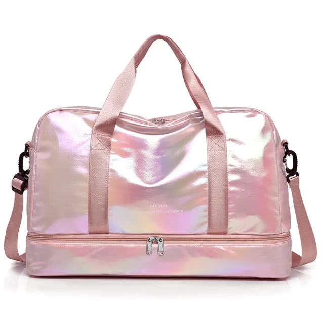 New Extremely Glossy Waterproof Handbag Pink - Shop at LoveMi