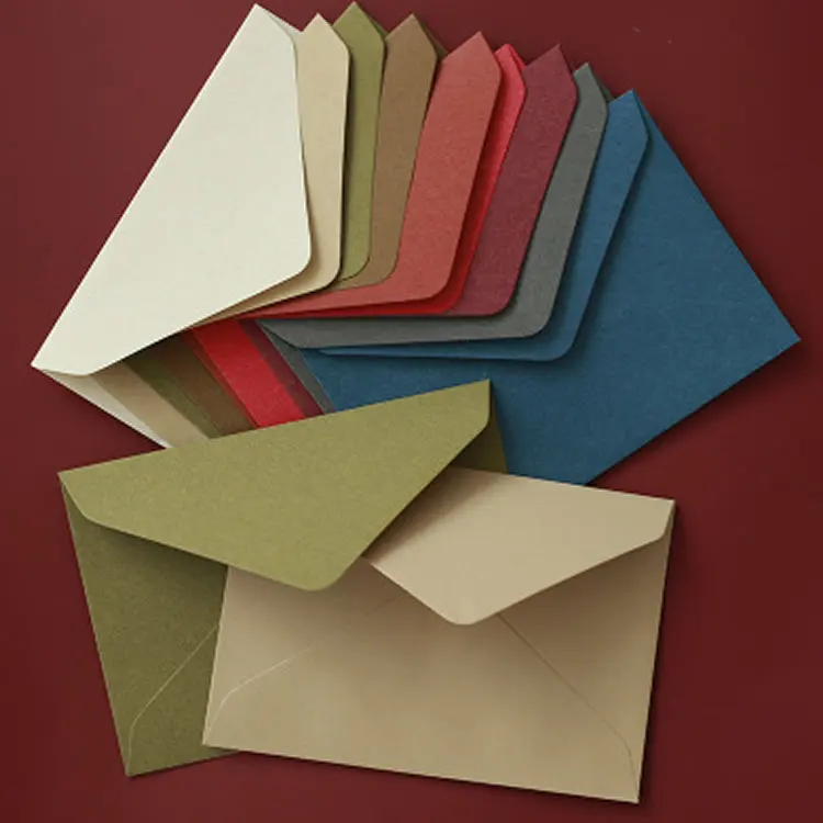 Vintage Triangular Bronzing Multicolor Letterhead