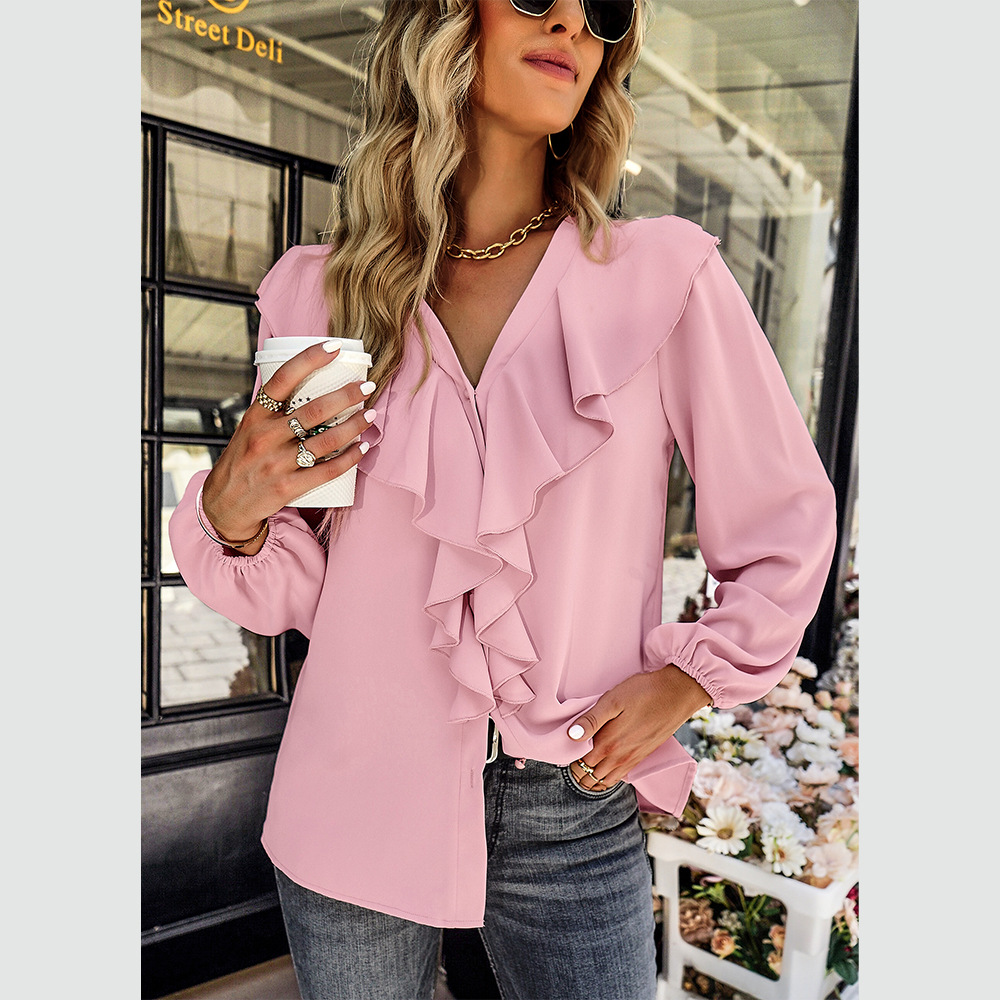 Long Sleeve Comfortable Shirt Spring And Autumn Top