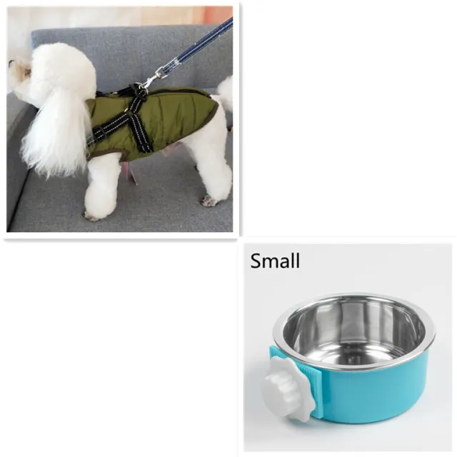 Waterproof Dog Clothes Winter Dog Coat With Harness Warm Pet Clothing Big Dog Jacket Chihuahua Labrador Coat Costume Army Green - Shop at LoveMi