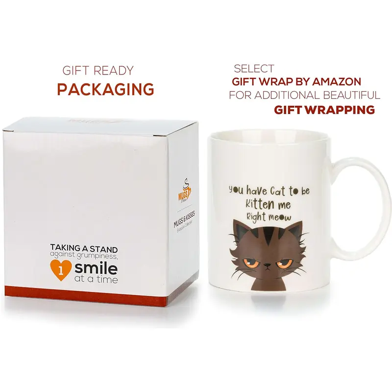 Funny Novelty Coffee Mug For Men And Women You Have Cat To Be Kitten Funny Cat Lovers Coffee And Tea Cup 325ml