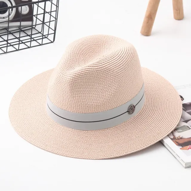 Top Hat Summer Outdoor Leisure Sun Protection Sun Hat Pink - Shop at LoveMi