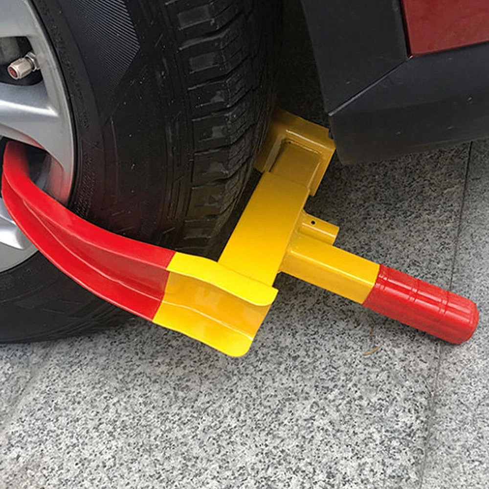 Heavy Duty Security Wheel Clamp Clamps Locks For Caravan Car Van Trailer Lock UK — image 8