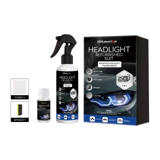 Hikmarion Headlight Refurbishment Kit Daily Headlight Refurbishment, Cleaning, Stain Removal, Brightening, And Care Products.