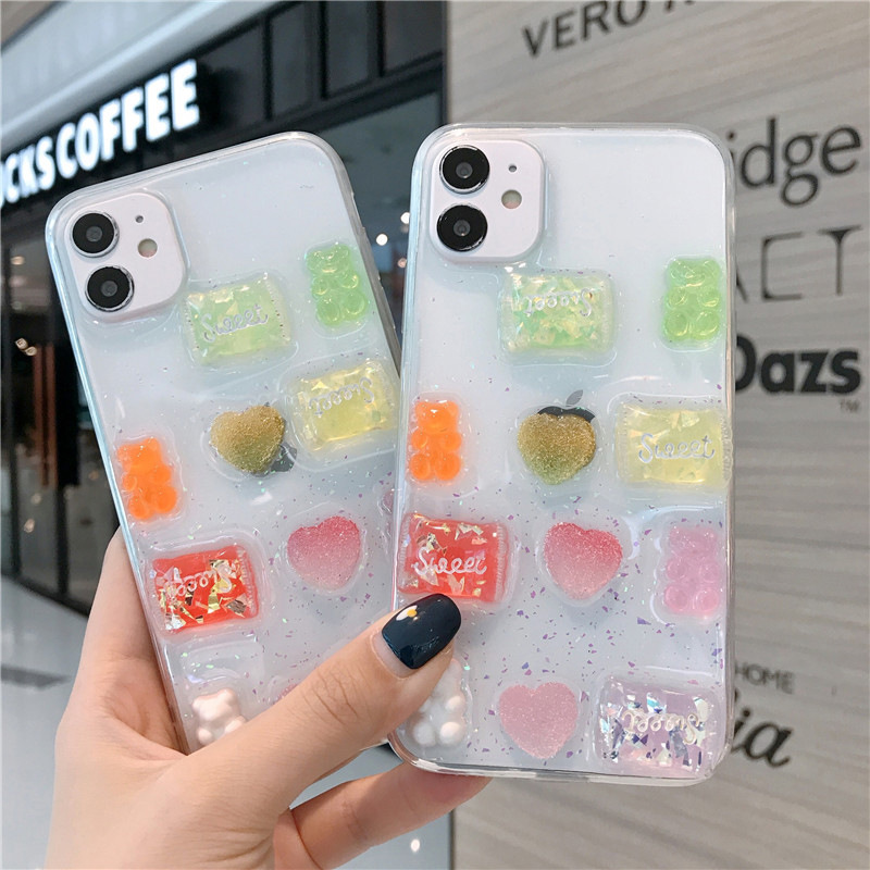 Mobile Phone Glue Candy Transparent Case - Image 6