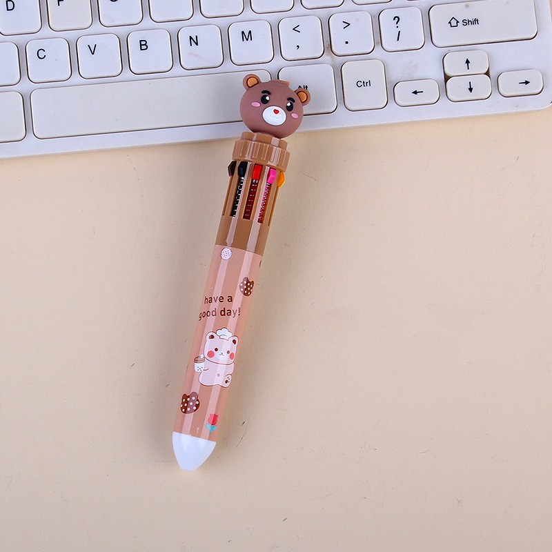 Cute Bear Multi Color Ballpoint Pen