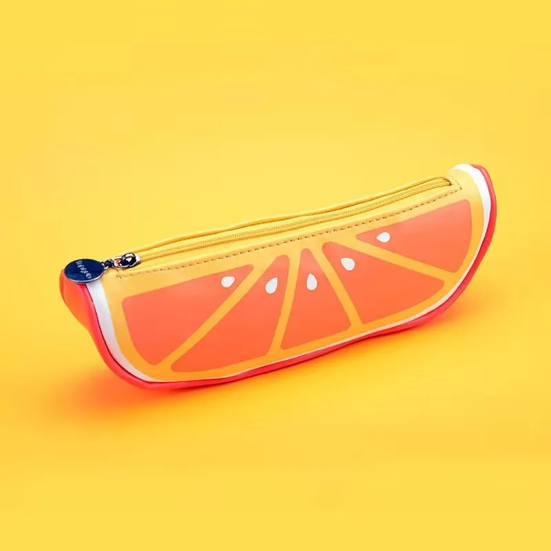 Fruit pencil case - Orange