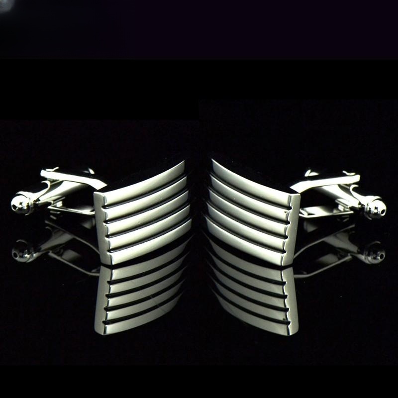 Metal Cufflinks French Shirt Cuff Buttons — foto 6