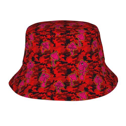 Bucket Hat Psychedelic Magic Mushrooms Fisherman Reflect - Picture 42 of 60