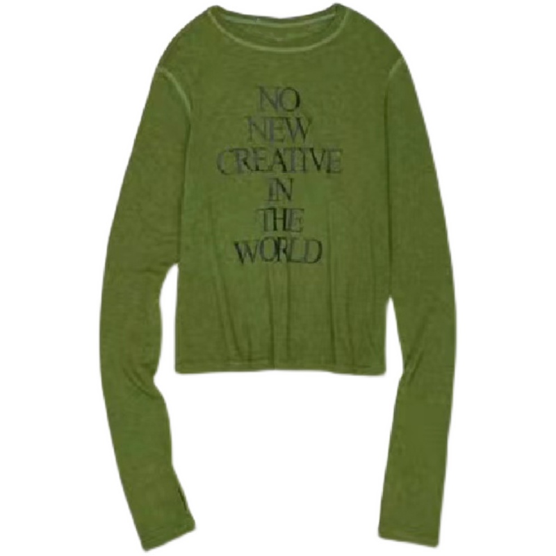 Title 2, Tendenza maglione pullover girocollo a maniche ...