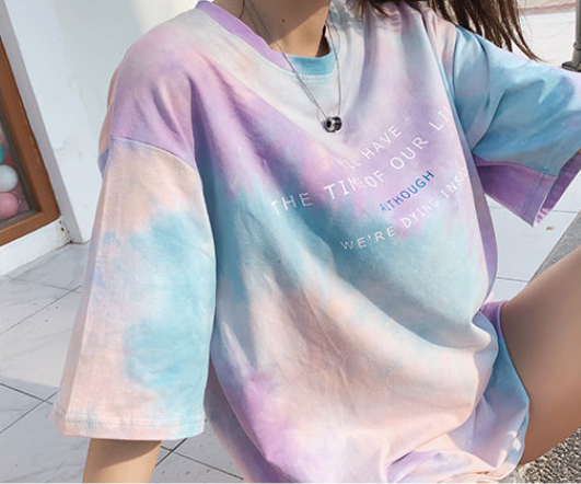 Title 6, Tie-dye Short-sleeved Women