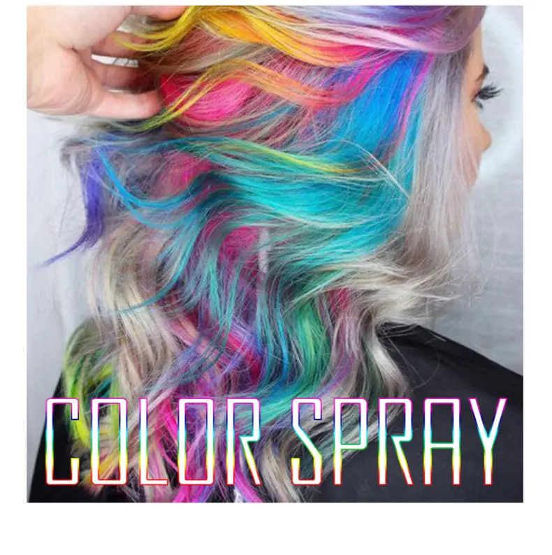 Disposable Hair Dye Color Spray Instant Styling