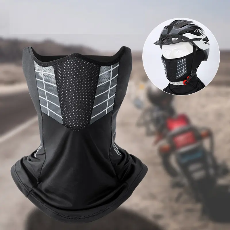 Elasticity Adjustable Dustproof Breathable Outdoor Riding Sunscreen