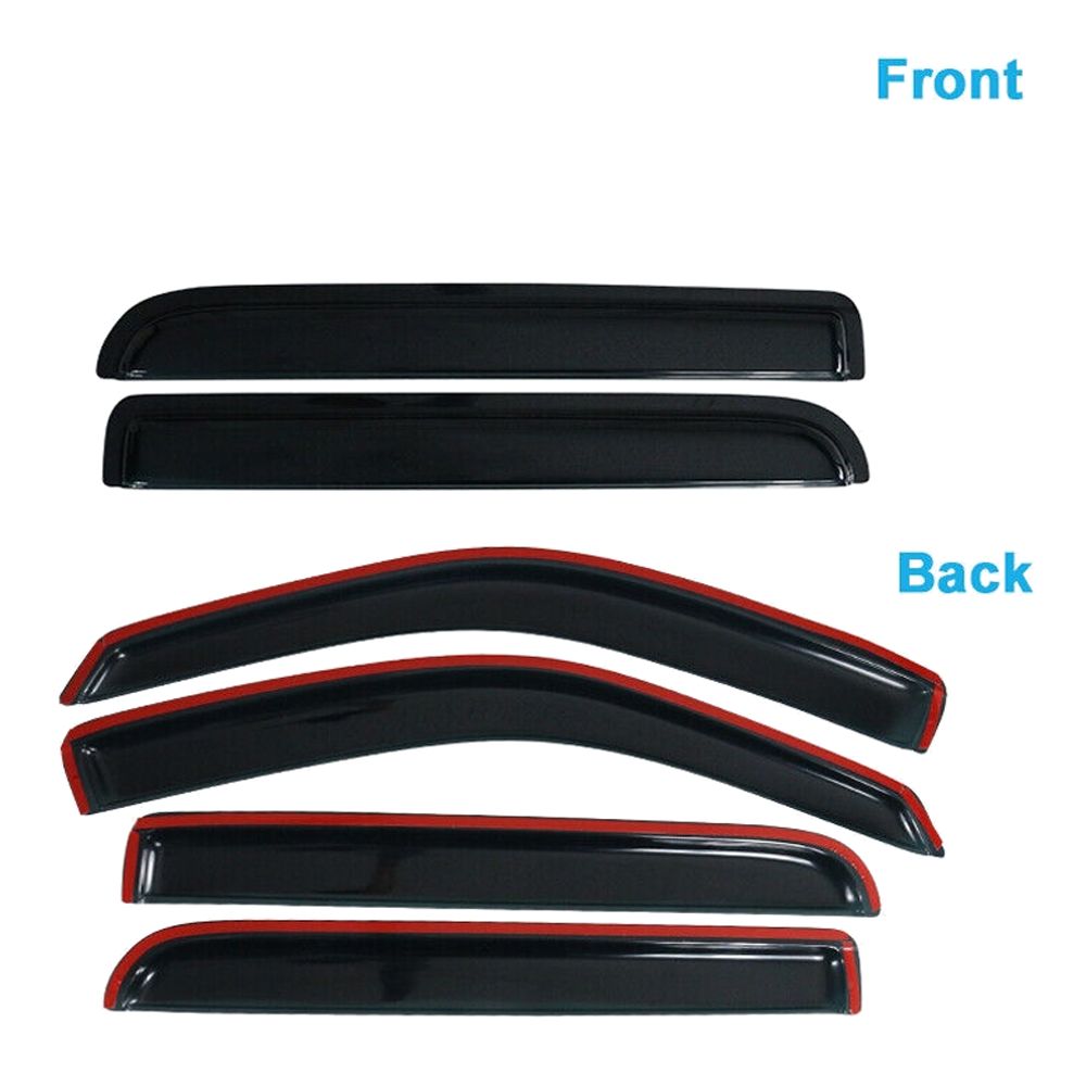 Fits 02-10 Ford Explore Mercury Mountaineer 03-05 Aviator 4PCS Window Visor Vent — foto 8