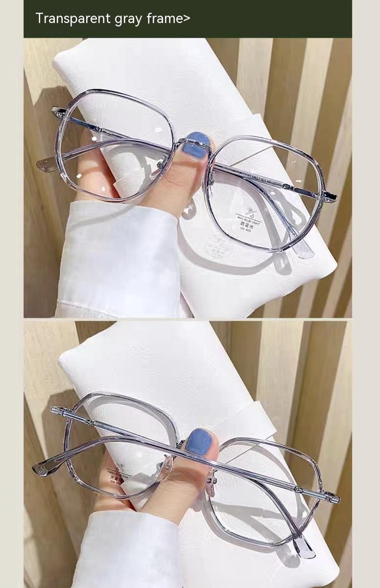 Transparent Glasses Myopia Slimming Glasses Frame Light Polygon Frame - Image 13