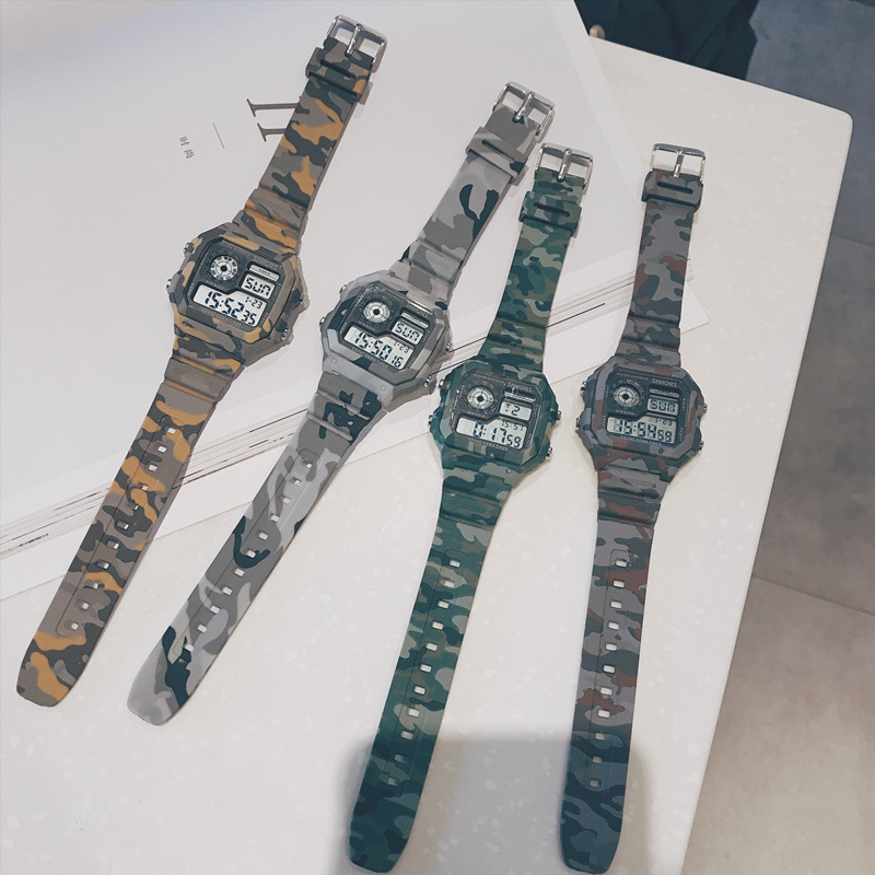 Men's Trendy Fashion Waterproof Sports Leisure Electronic Watch