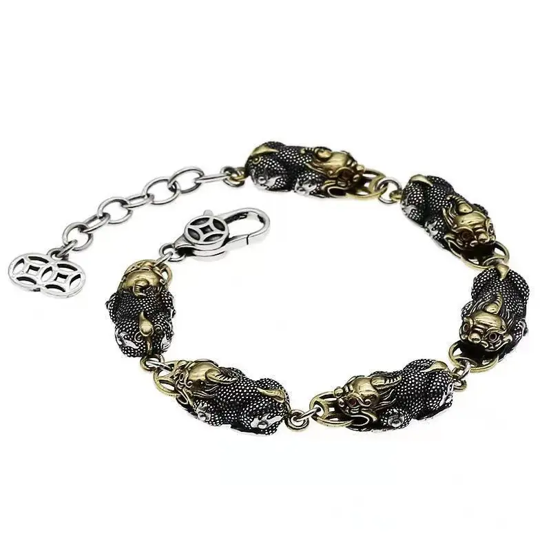 Fashion Chain Pure Men's Ethnic Style Bracelet