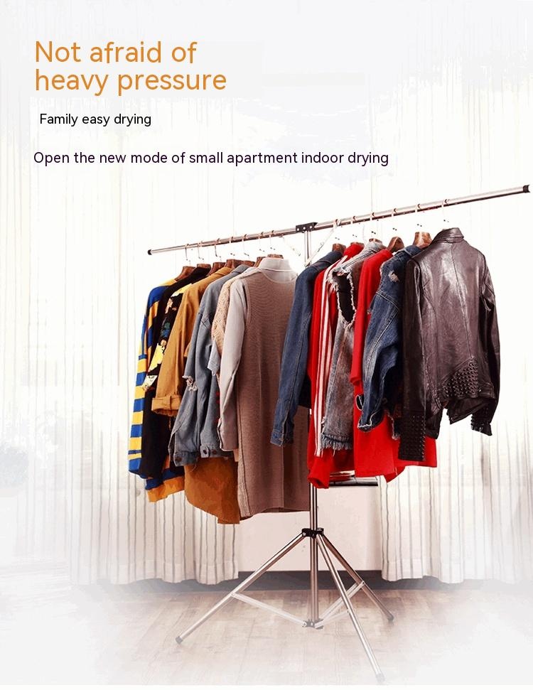 Removable Clothes Hanger Foldable And Portable Clothes Rack Selling Display Shelf Floor