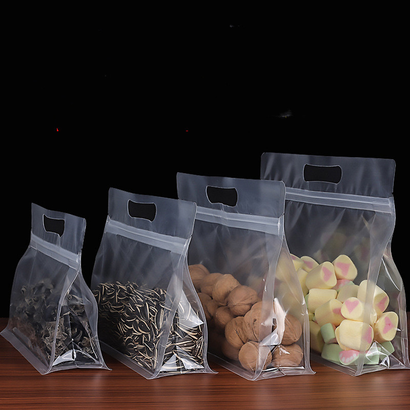Eight-side Sealed Transparent Plastic Tote Bag - Image 5