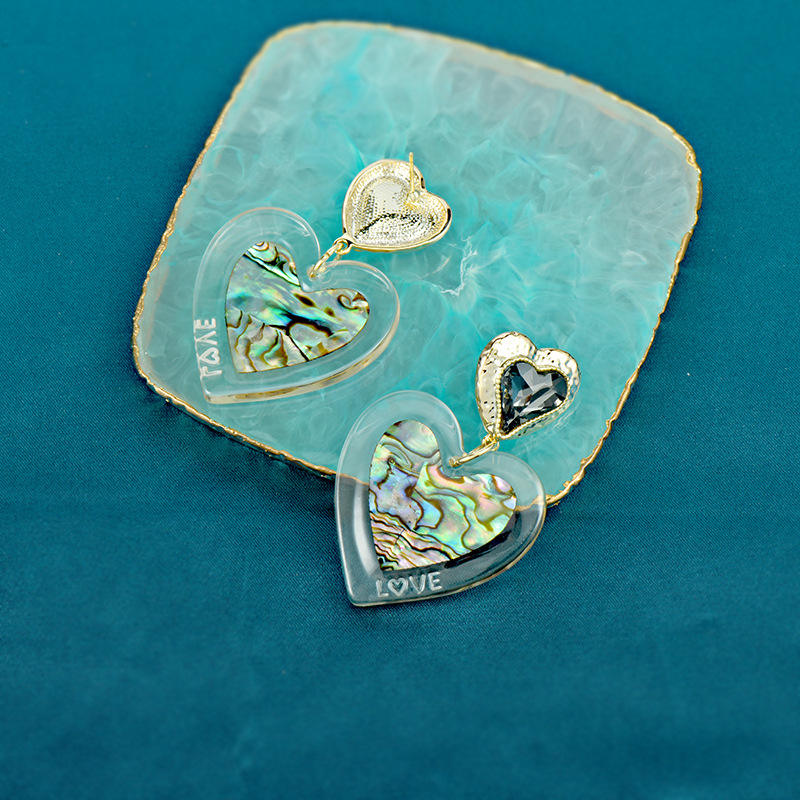 New Acrylic Baroque Love Abalone For Autumn And Winter