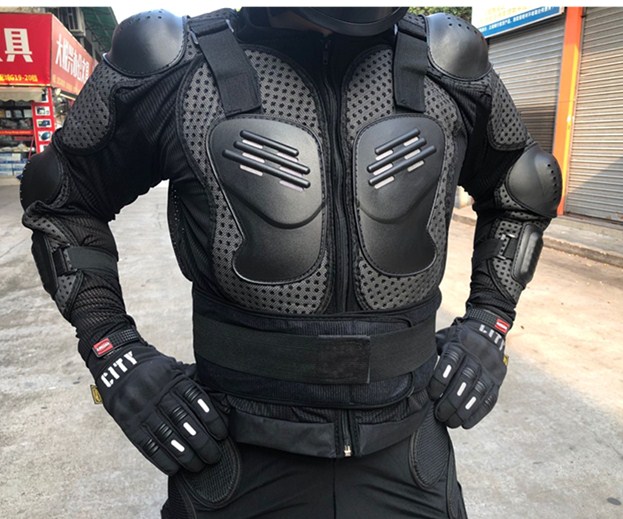 Title 5, Veste de protection moto avec armure anti-chute...